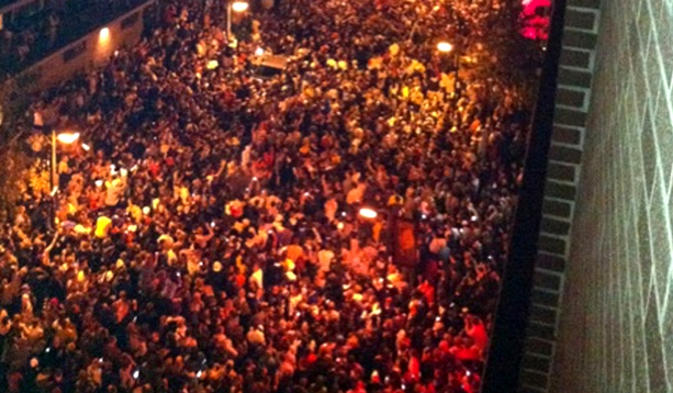 People Celebrating Bin Laden's death - 1