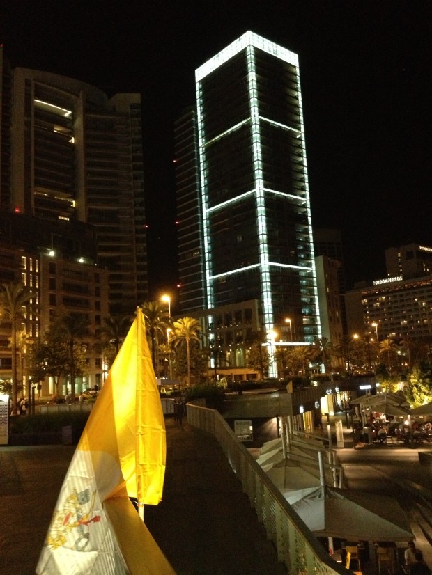 How Zaitunay Bay looked on day 2