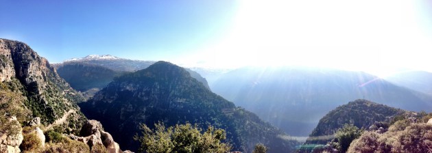North Lebanon Mountains Cedars Qozhaya