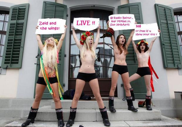 Radio Beirut Sexist Ad Femen
