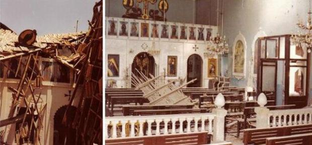 Lebanon, courtesy of the Syrian army. 