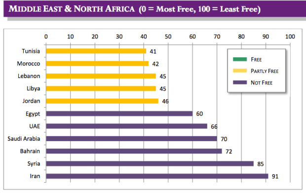 Internet Freedom Middle East, North Africa