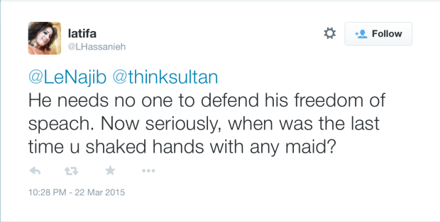 ThinkSultan racist Tweet - 6