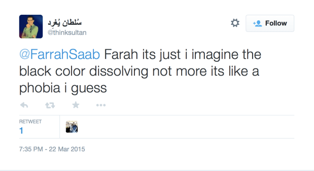 ThinkSultan Racist tweet- 9