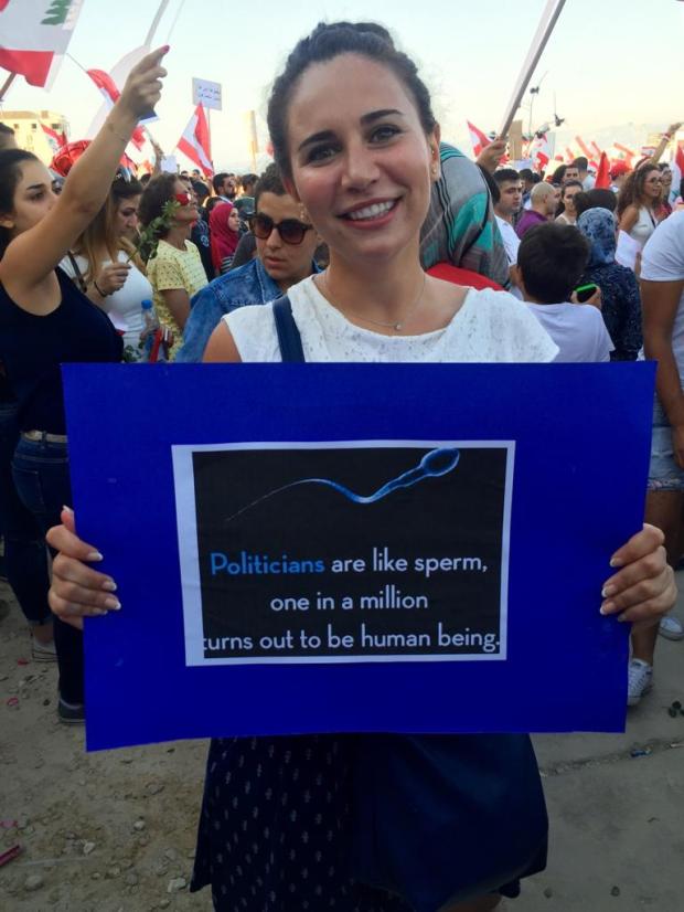 Protest YouStink Beirut August 29 2015 - 10