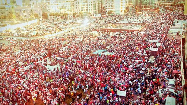 Protest YouStink Beirut August 29 2015 - 1