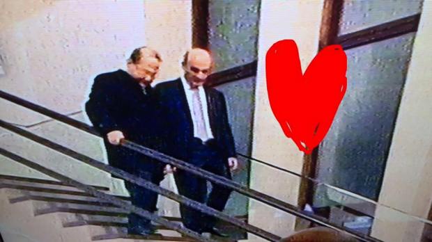 Samir Geagea and Michel Aoun
